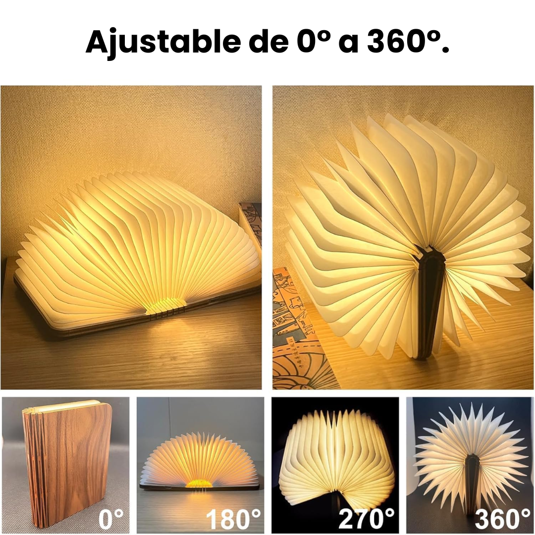Lámpara de Libro con 3 Tonos LED